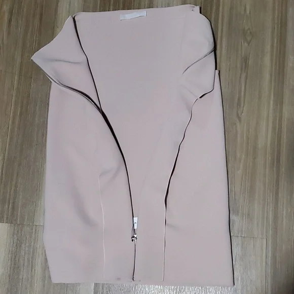 Sz 6 oversized Dion Lee vest top with zipper